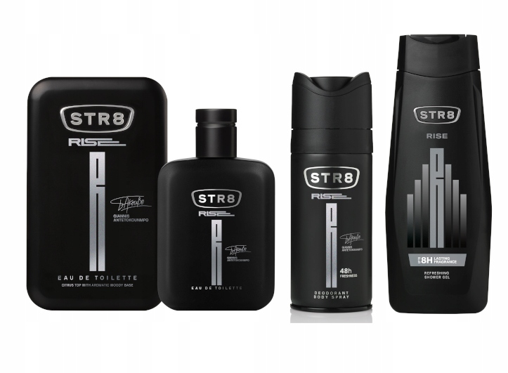 Rise Zestaw 3cz EDT SPRAY ŻEL