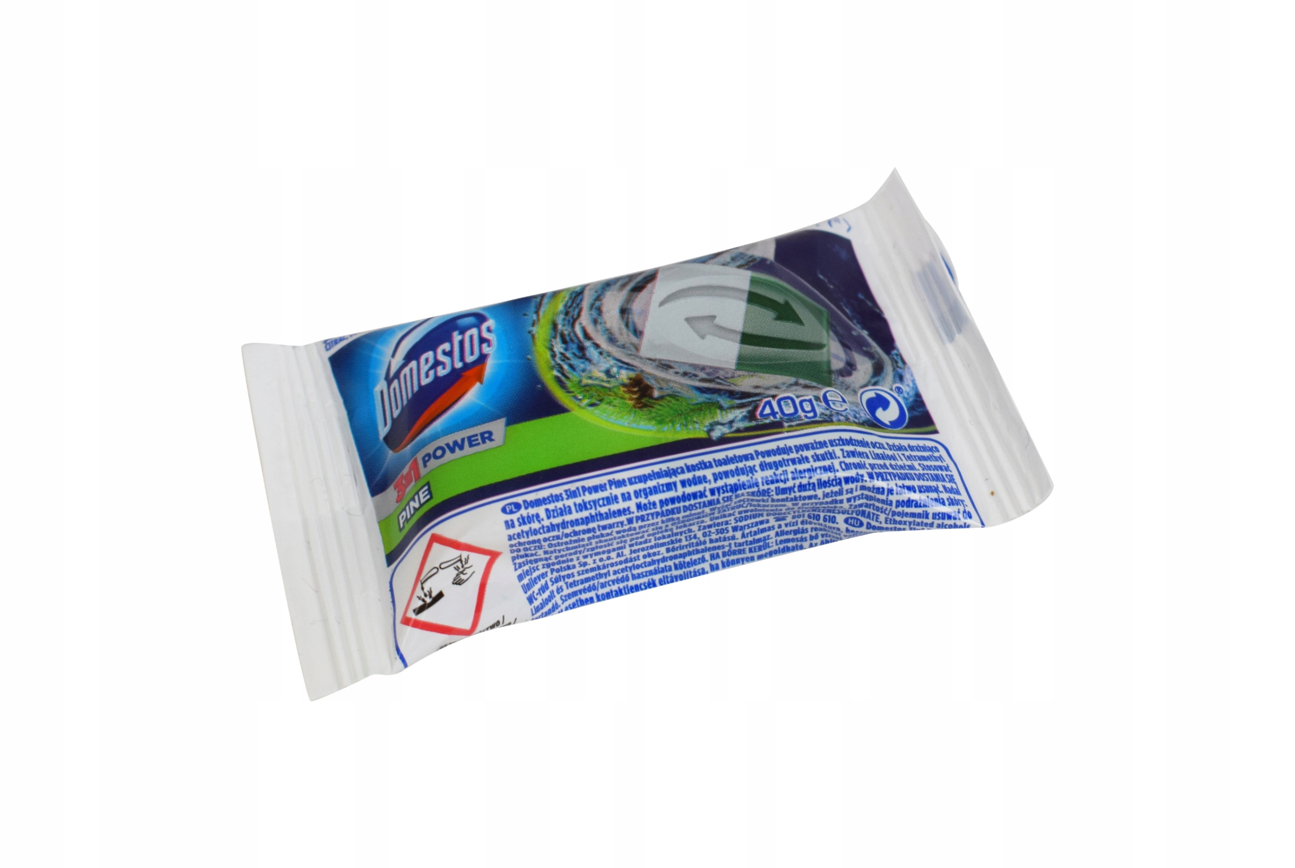 

Kostka do Wc zapas Domestos 3w1 Pine Leśńy