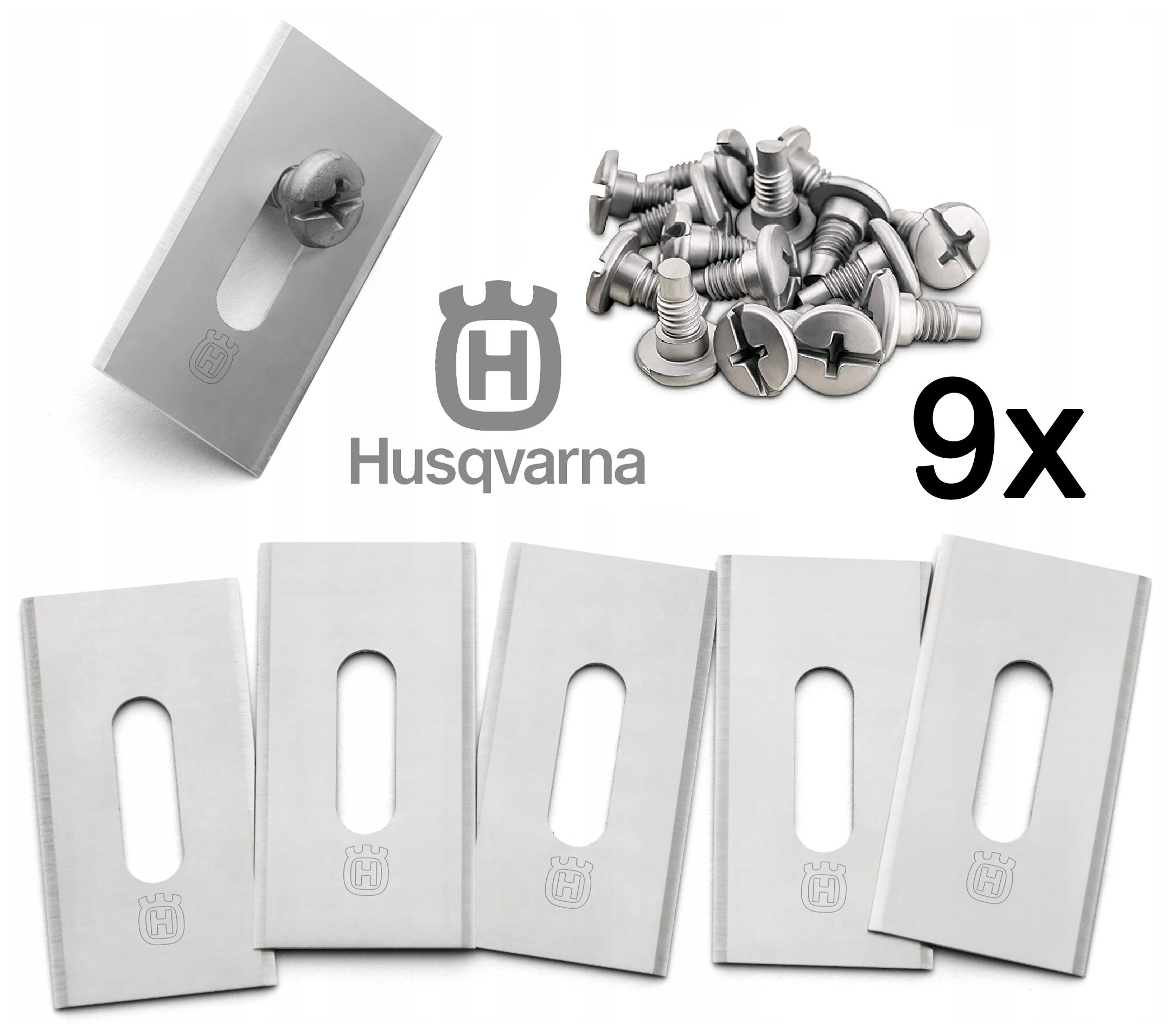 Originálne Nože Husqvarna Automower Endurance 220 305 310 315 415 430 9 ks