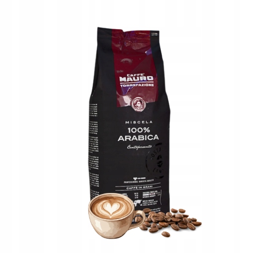 Mauro100% arabica Centopercento káva 1 kg