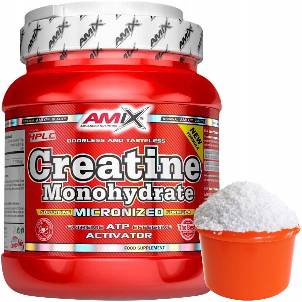 Kreatin přírodní prášek Amix 500 g