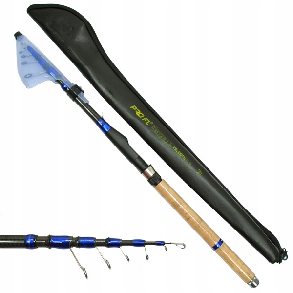 teleskopická tyč Bolonka Gozzilla lehká 200 g uhlíková 3,6 m 10-30 g Pokroví