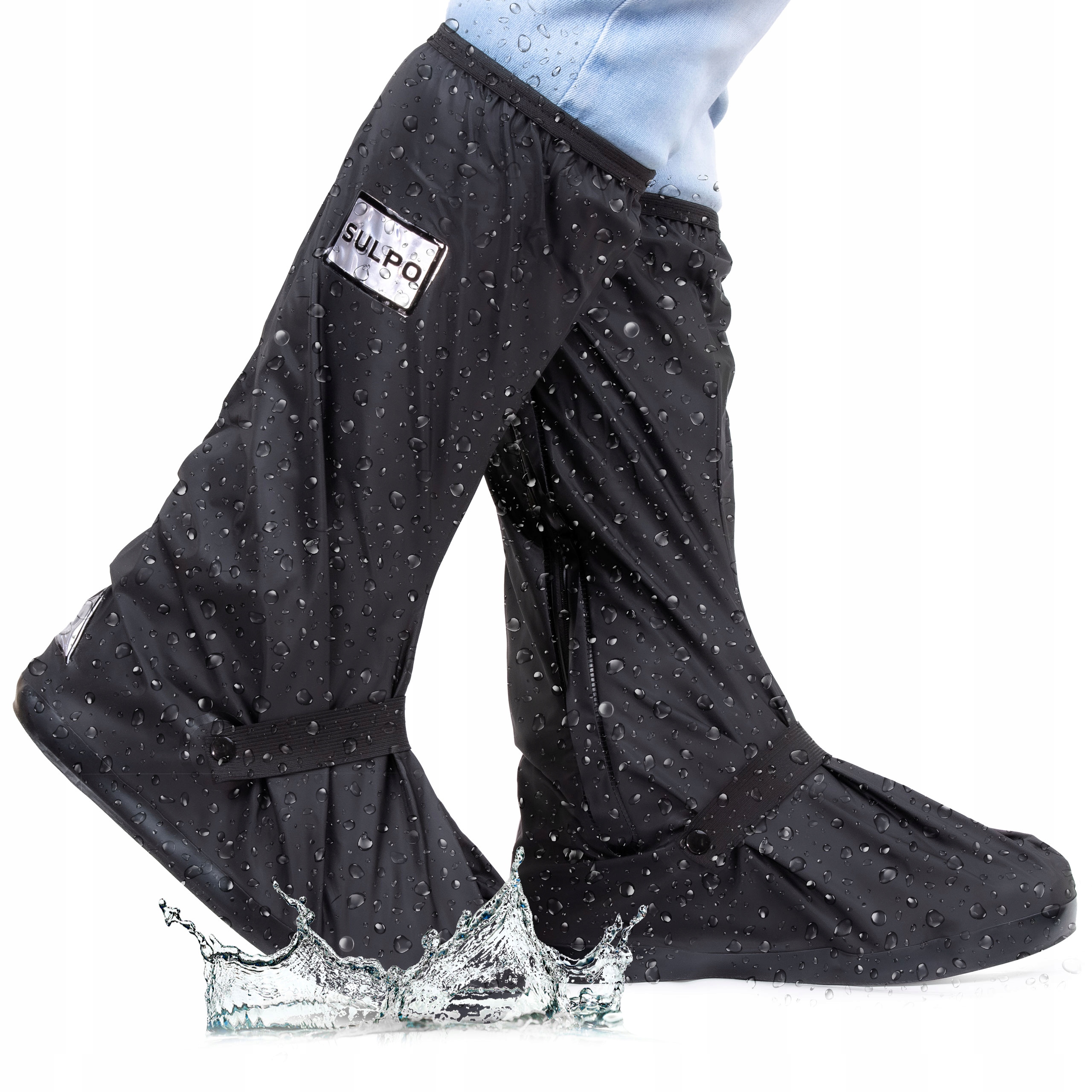 PRZECIWDESZCZOWE NAKŁADKI NA BUTY OCHRANIACZE KALOSZE OSŁONKi 43-45