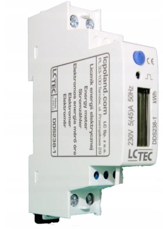 

Licznik Energii 1F 1P Z Funkcja Resetu DDS238-1LC