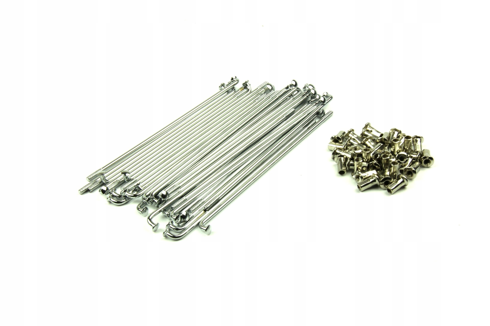 36 x Szprychy Szprycha Wsk 125 M06B3 B1 175 163 mm na koło 18 chrom 3,1mm