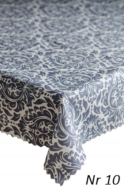 OBRUS PLAMOODPORNY 120x180 POLSKI RÓŻNE WZORY Nr Materiał wykonania poliester