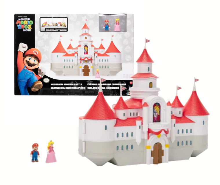 

Zestaw Mario Movie Zamek Księżniczki Peach