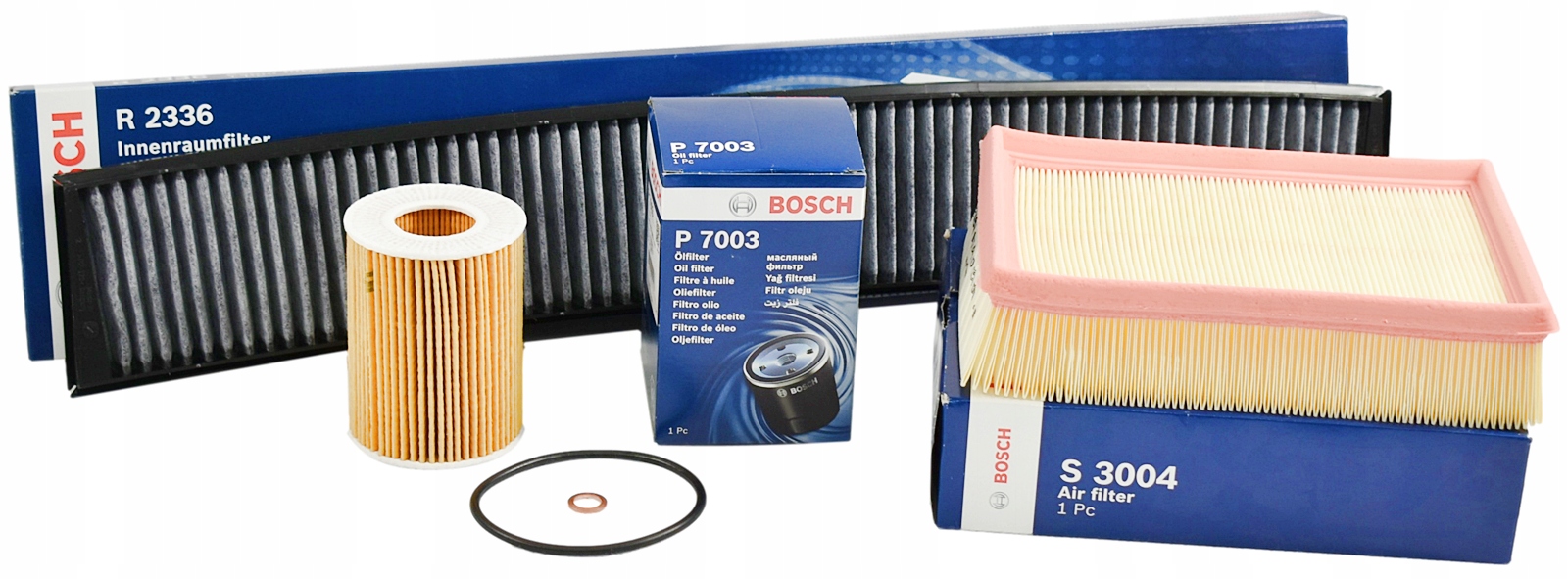 Sada 3 Filtrů Bosch Bmw 3 E46 X3 E83 2.5i 3.0 M54B25 M54B30