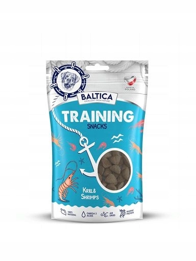 5 x Baltica Psí pamlsek kreveta s krillem 100 g