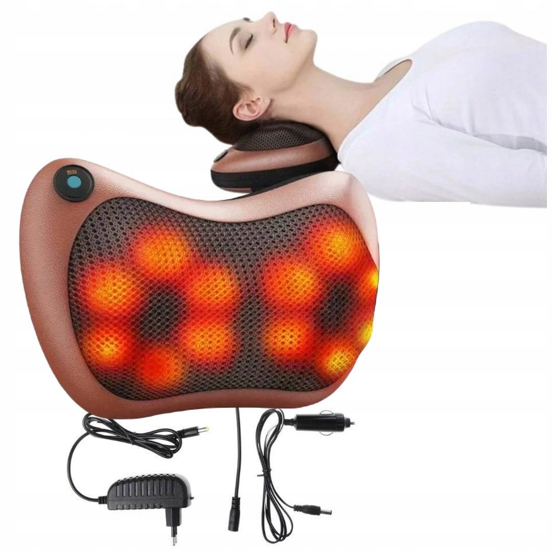 

Poduszka Masażer Shiatsu Masująca Kark Ciało Plecy