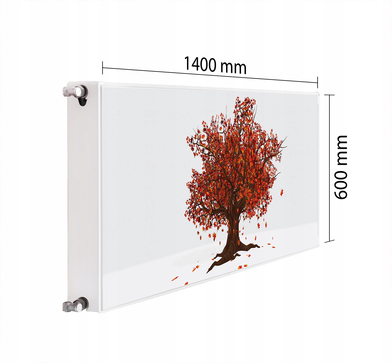 Magnetická Maska Na Radiátor 140x60 Dřevo Podložka Magnet