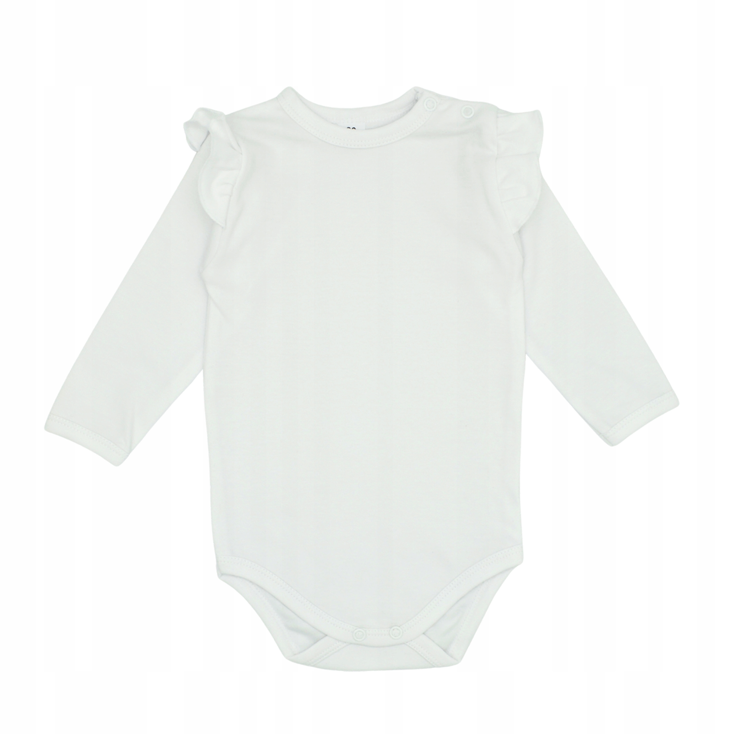 

Body dziecięce z falbanką 80 białe