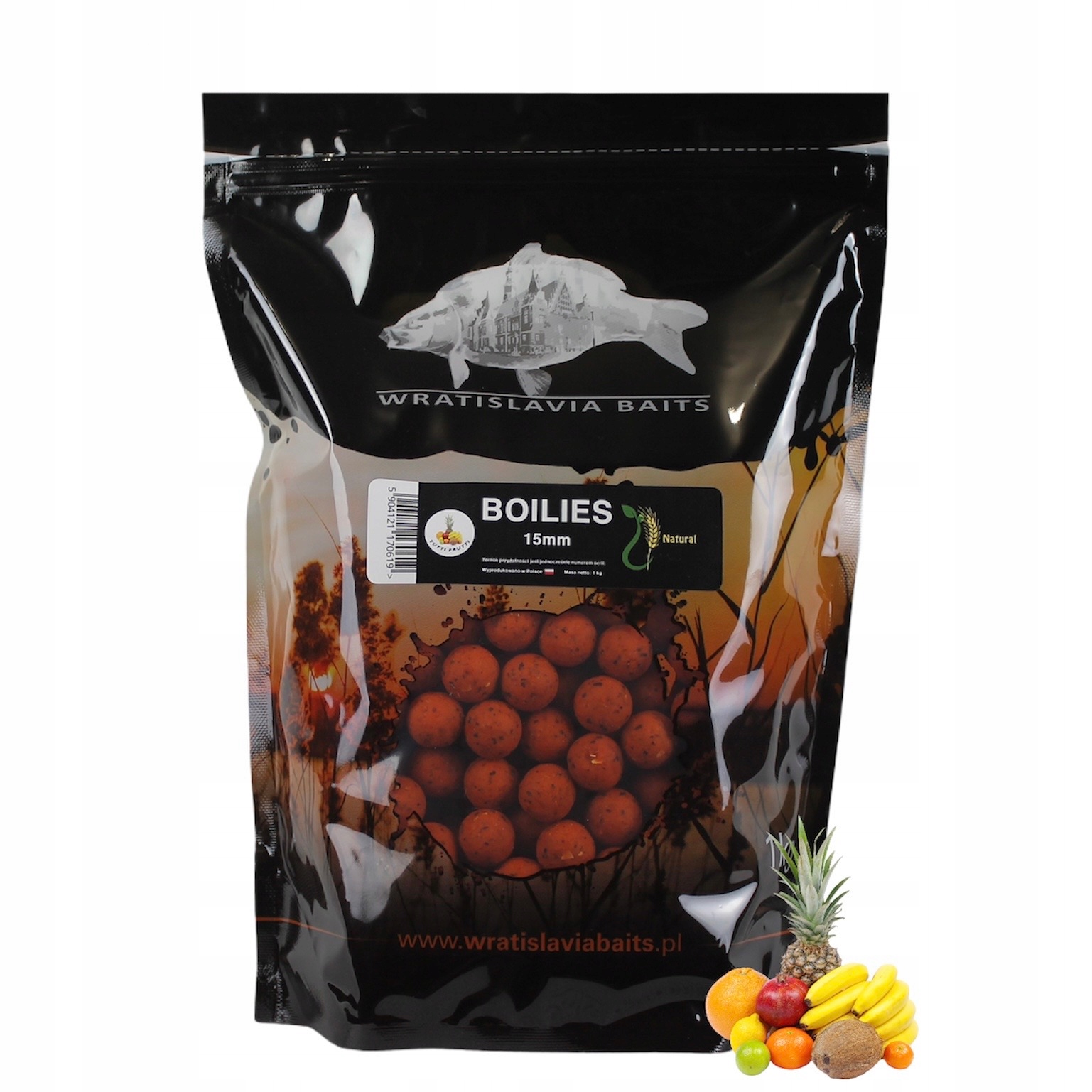 Kulki Wratislavia Baits Tutti Frutti 20mm 1kg Wratislavia Baits