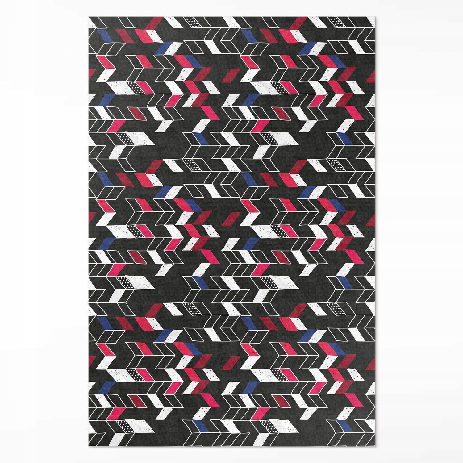 Loftový vinylový koberec Moderný dizajn, módny geometrický vzor 80x120 cm