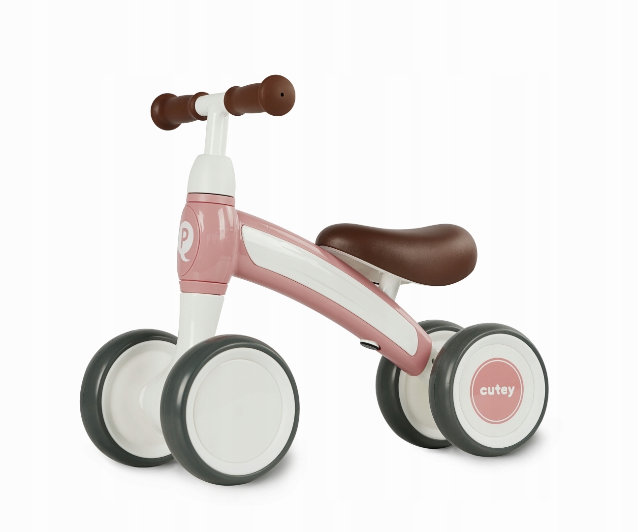 Qplay Pojazd rowerek biegowy, jeździk Cute Retro Pink 12-36m na Roczek