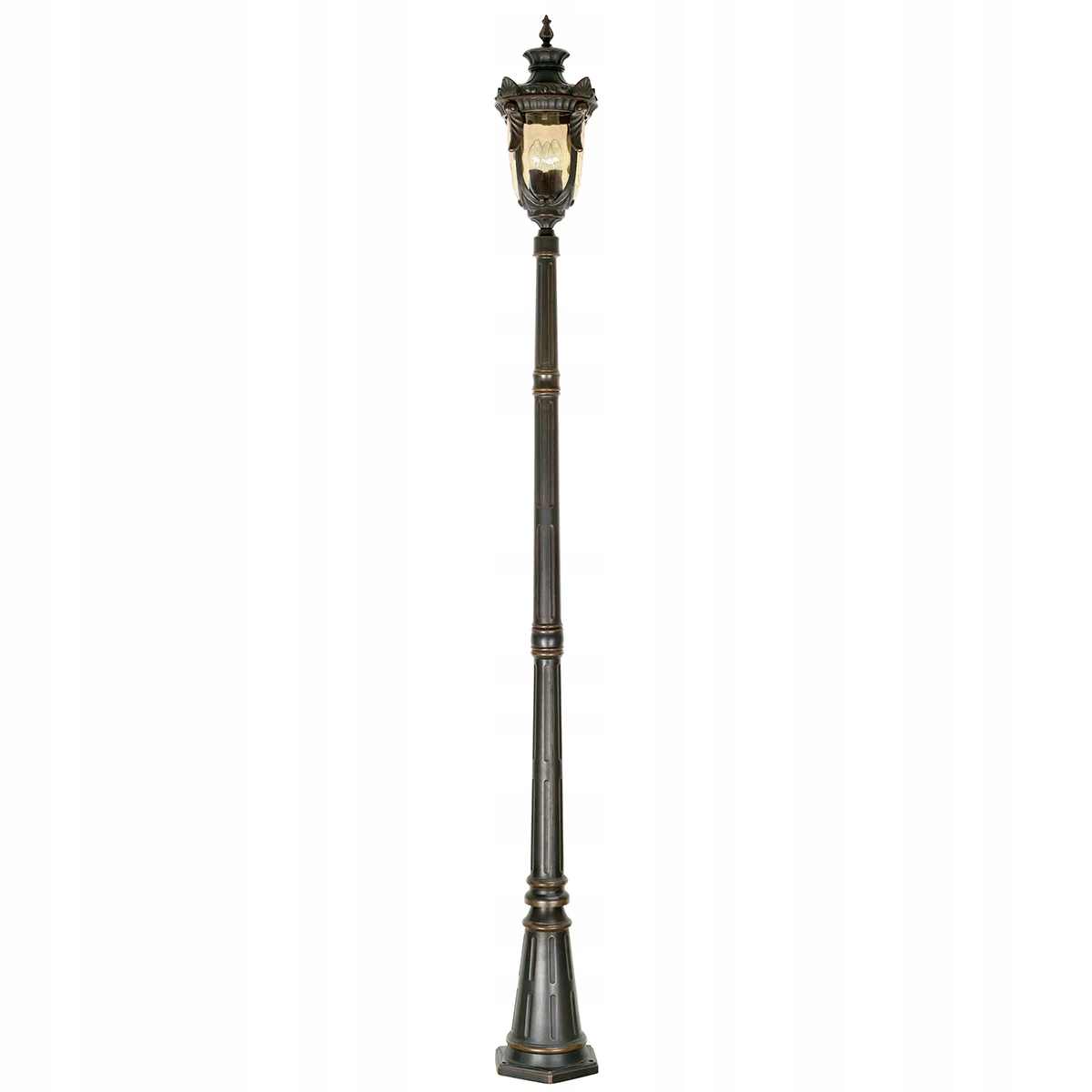 Vonkajšia lampa Elstead 237 cm E14 3x60W IP44 hnedá Philadelphia
