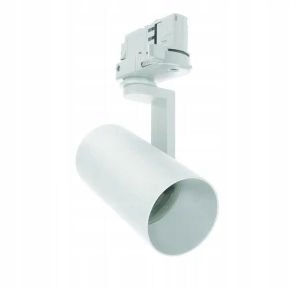 Reflektor biały szynowy na żarówkę GU10 3 fazowy Kolor biały
