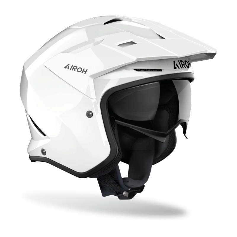 Motocyklová Prilba Airoh Kombakt Color White Gloss (xs)