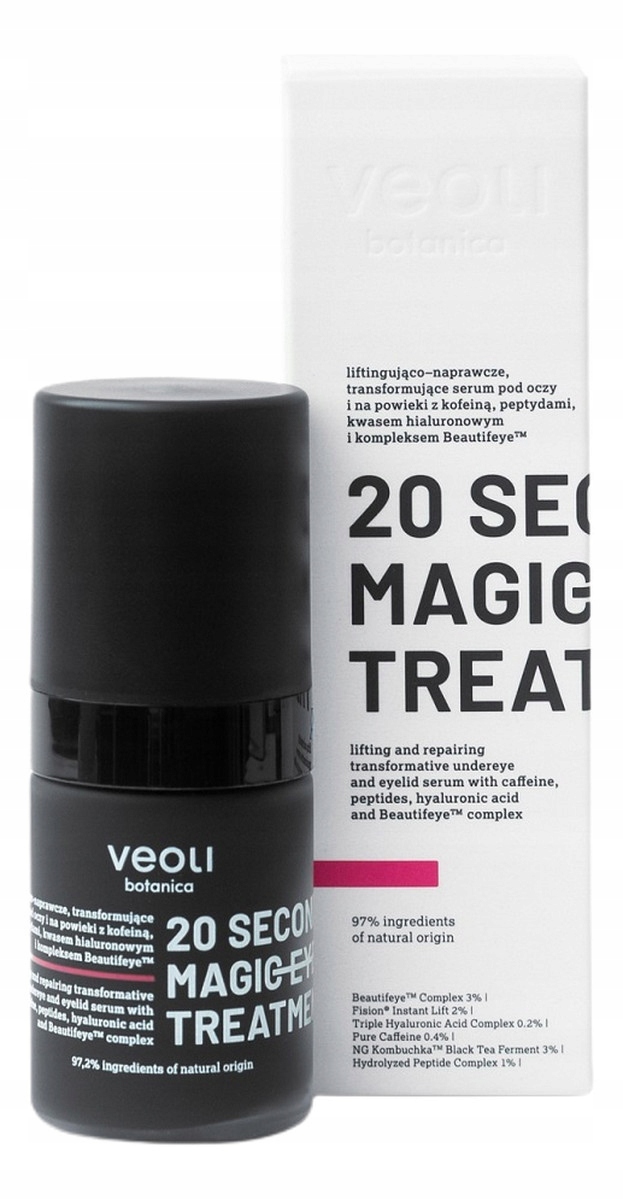 Veoli Botanica 20 seconds transformující sérum pod oči a na oční víčka 15 ml