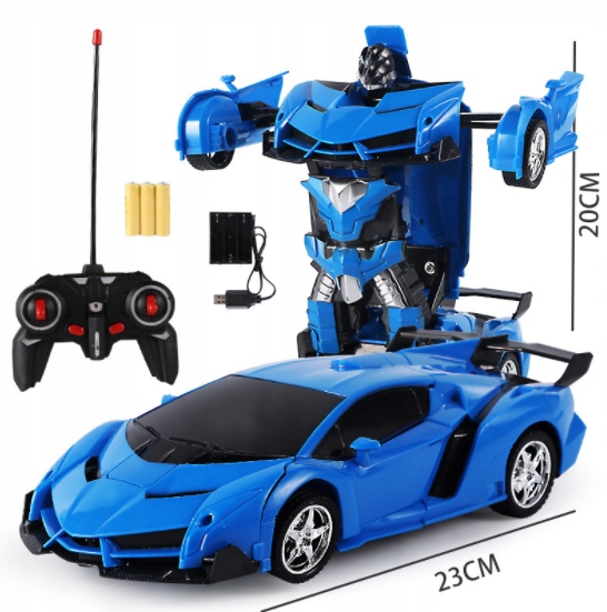 

Robot Auto 2w1 Transformacja Sterowany Pilotem