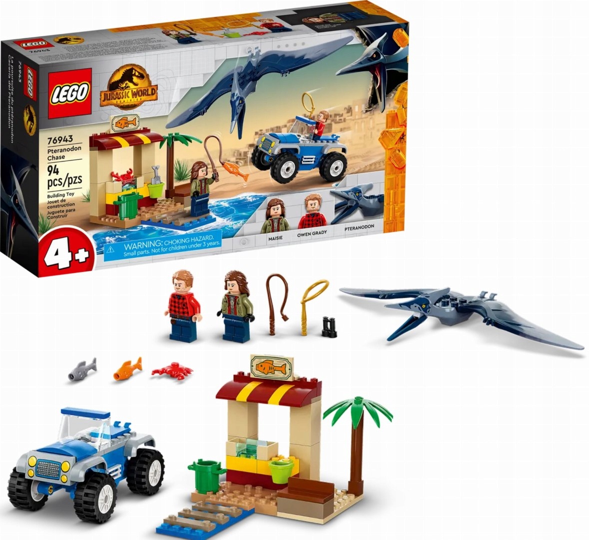76943 Lego Jurský svět Honička za pteranodonem Lego