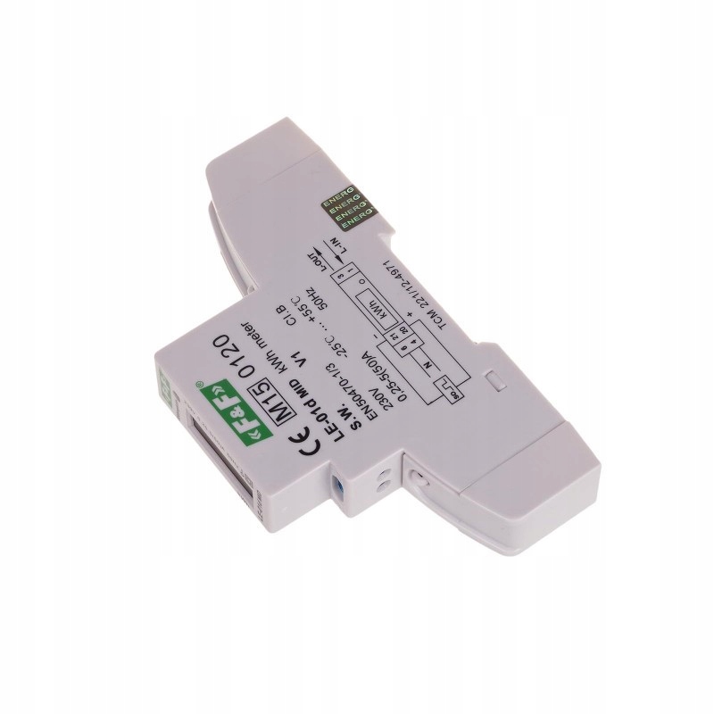 F&F LICZNIK ENERGII ELEKTRYCZNEJ MID 1F LE-01D Marka F&F