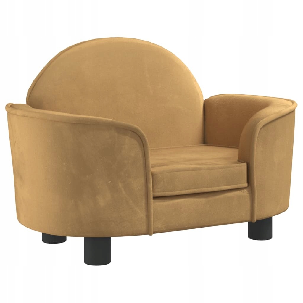 VidaXL pelíšek pro psa hnědá 66 cm x 40 cm