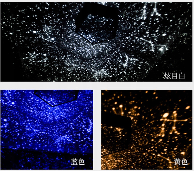 Projektor LED magiczna lampka nocna GWIAZD NIEBA Marka Perfectlife