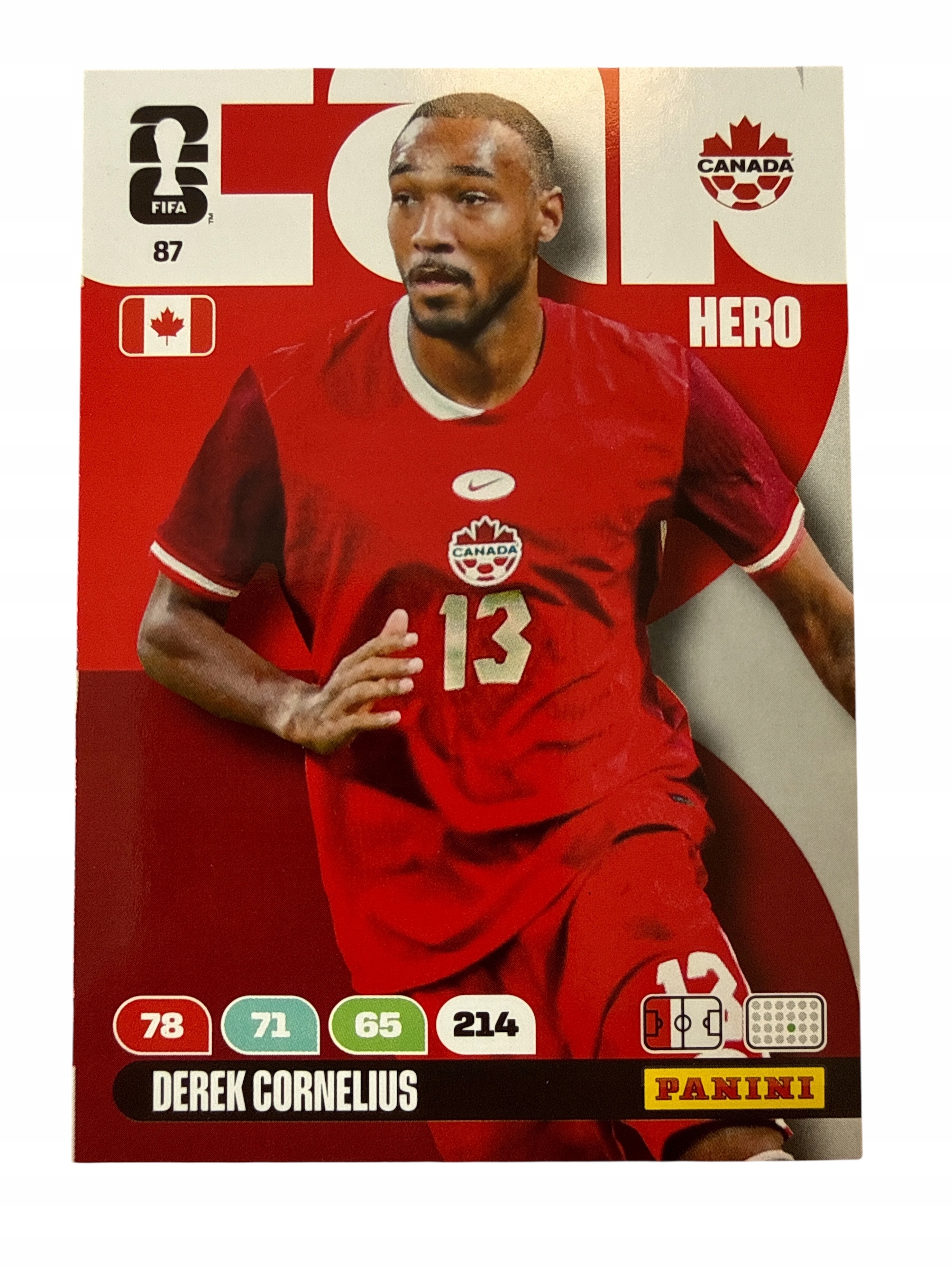 Fifa World Cup America 2026 Panini Canada 87 Cornelius