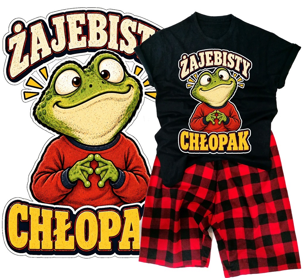 Pánské bavlněné pyžamo Dárek ke Dni chlapců Dárek pro muže XXL