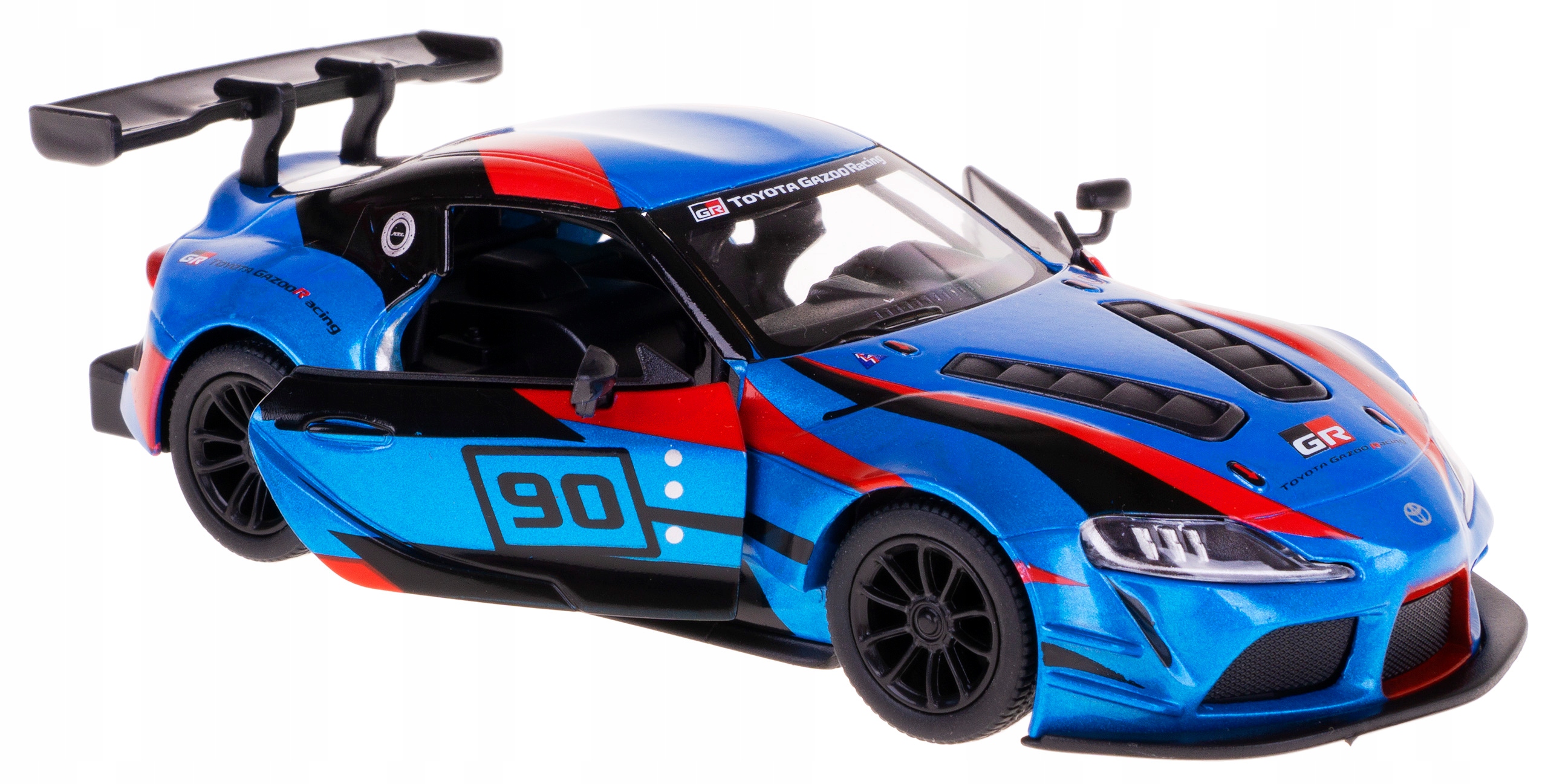 

Toyota Supra Gr Racing Model Metal Kinsmart 1:36 N