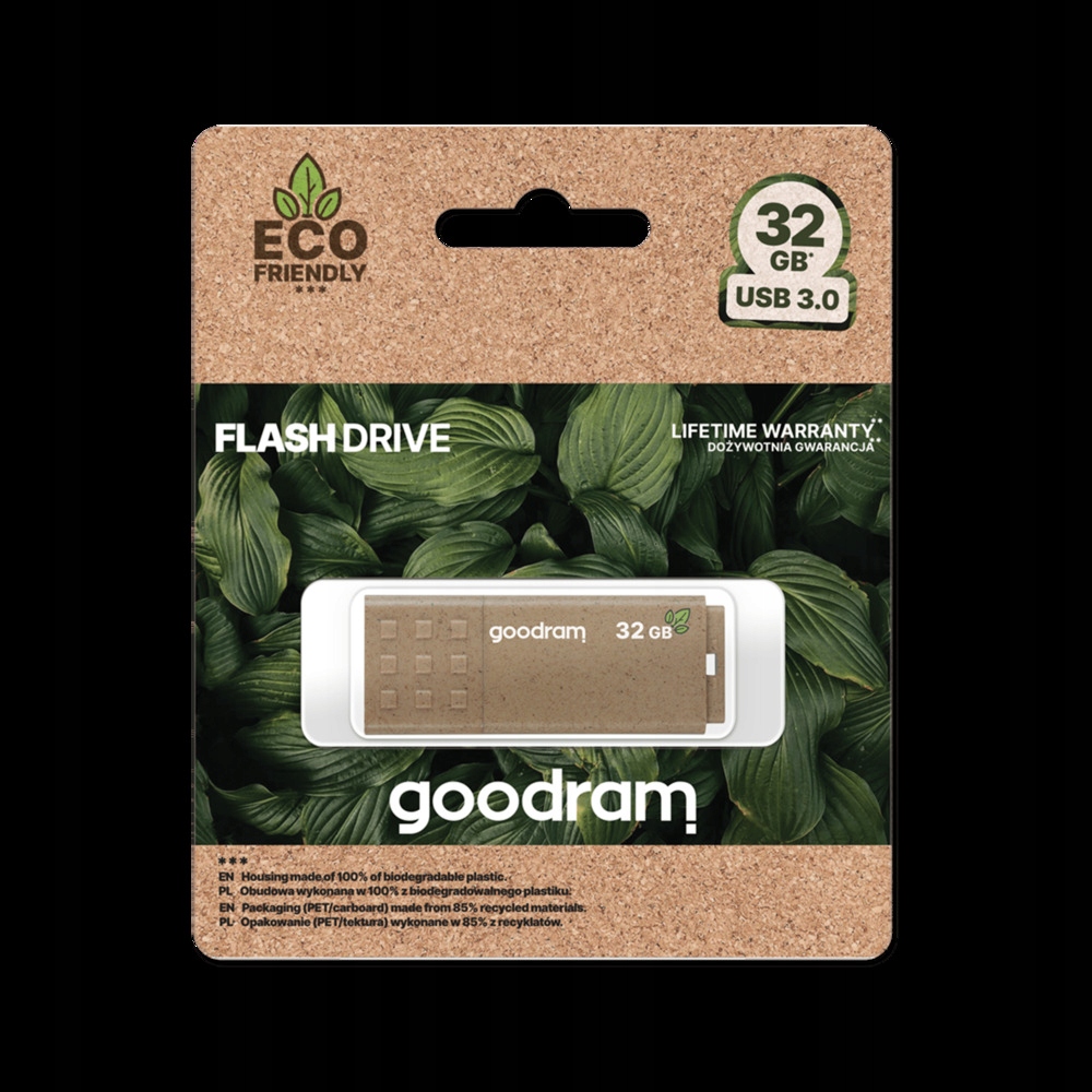 Pendrive Goodram Usb 3.0 32GB Eco Friendly memória