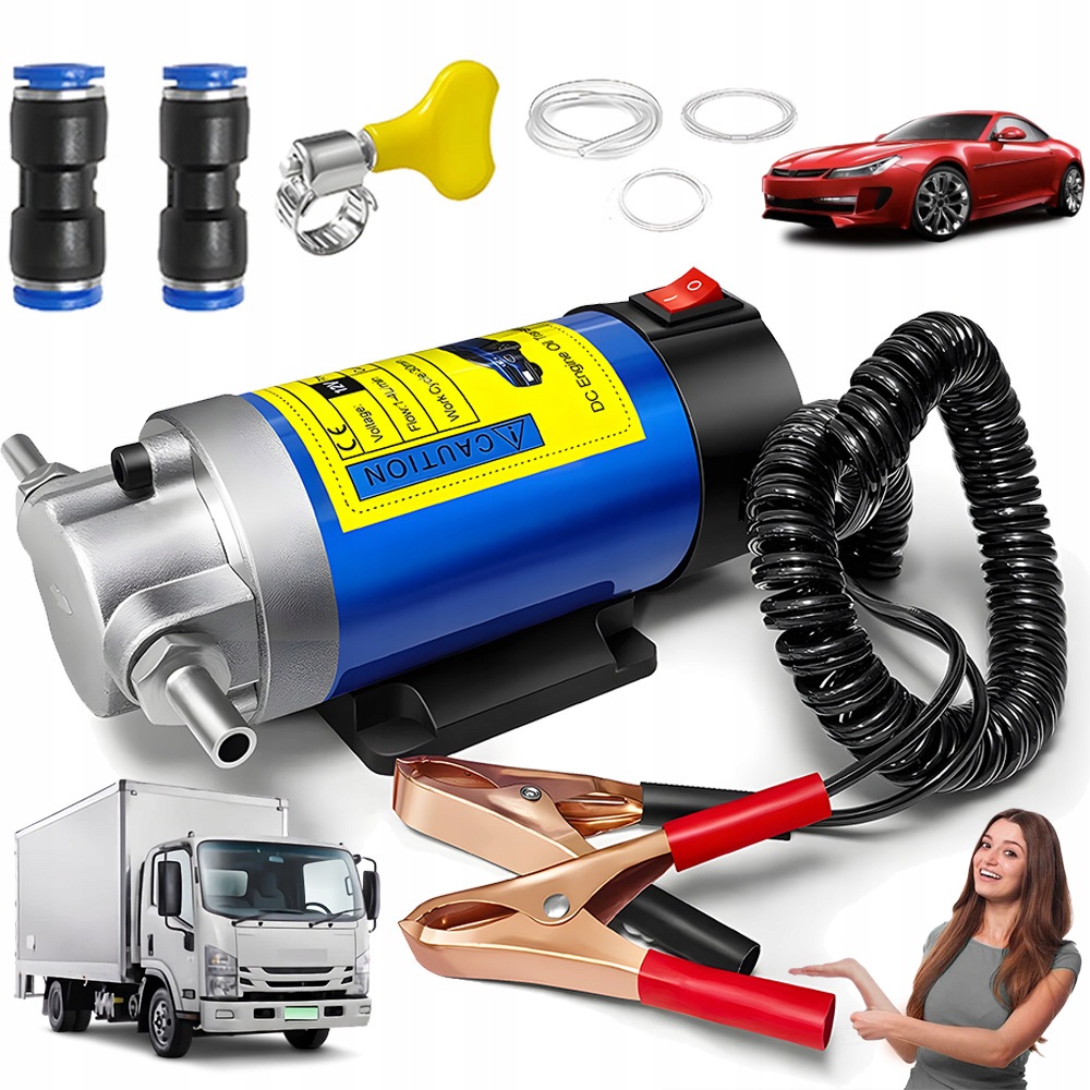 Elektrická Olejová Pumpa 12V Do Garáže Servisu Oprav Automobilů