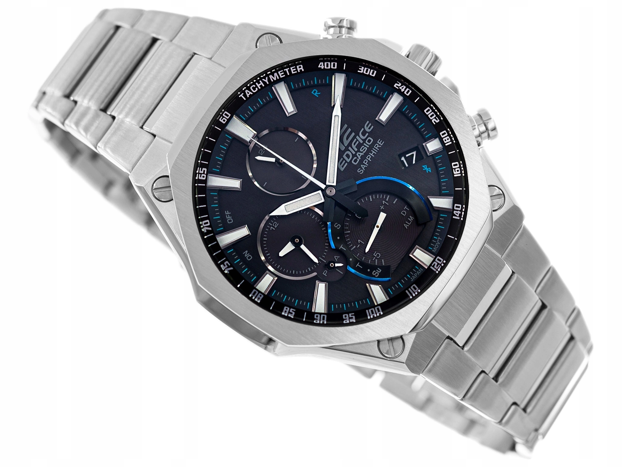 Pánské hodinky Casio EQB-1100D-1AER Bluetooth Slim