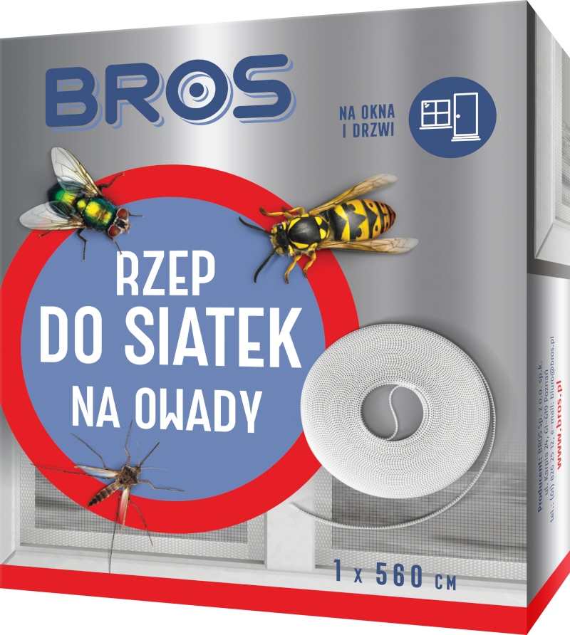 SAMOPRZYLEPNY RZEP DO SIATEK DO MOSKITIERY BROS