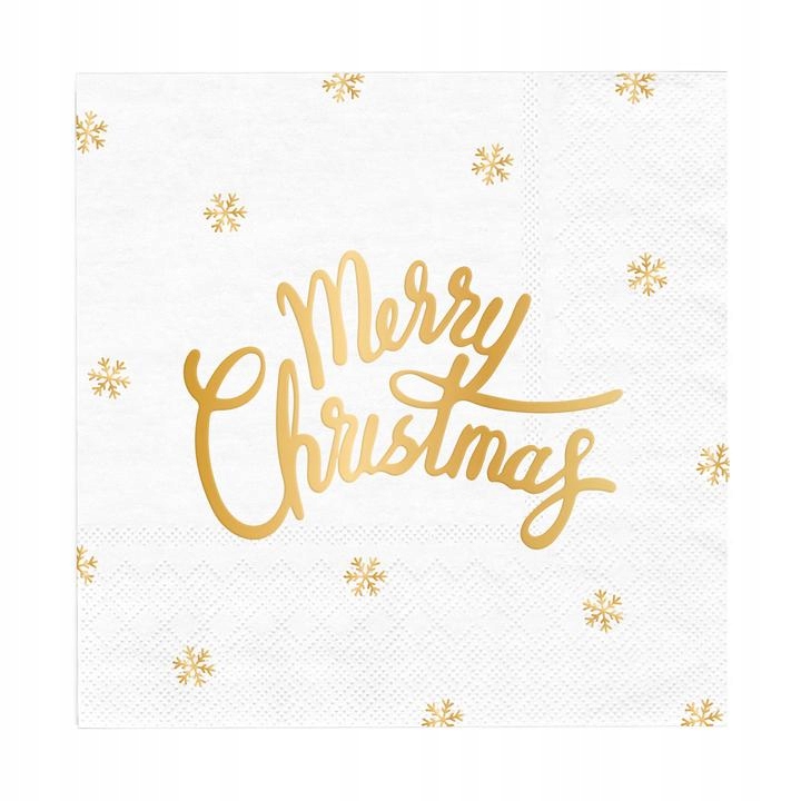 

Serwetki świąteczne Merry Christmas Wigilijne 10x