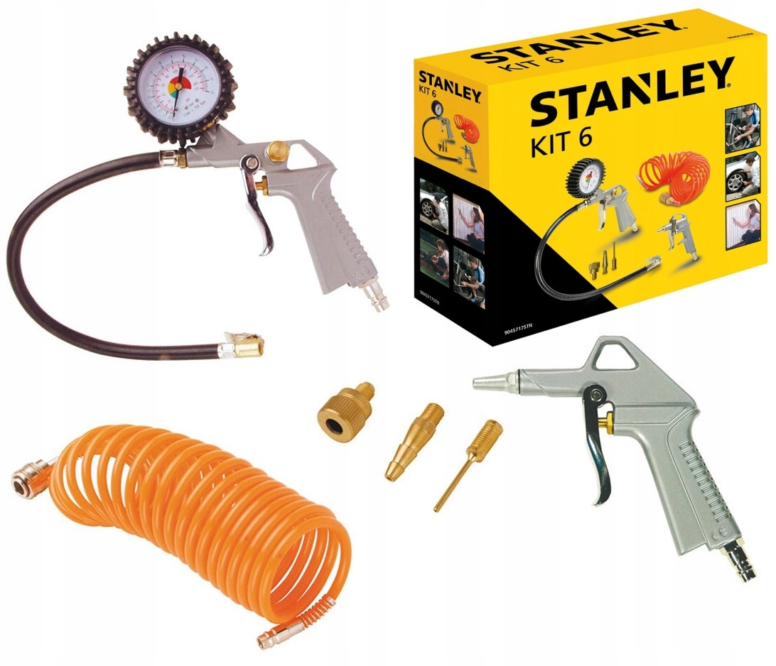 

Stanley Zestaw Pneumatyczny Lakierniczy Kompresor