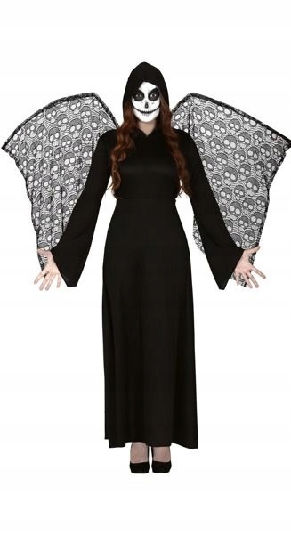 Kostým Okřídlená Smrt Okřídlené Smrti Čachy Převlek Halloween L