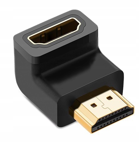 

Łącznik Przedłużacz Hdmi Żeński Łamany Kątowy 90