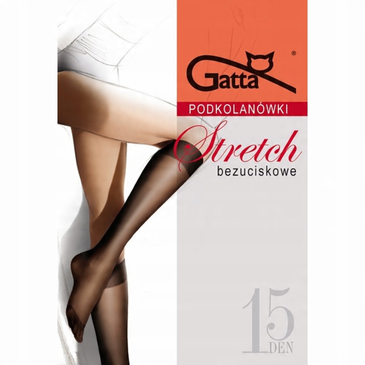 

Gatta Podkolanówki Stretch wz.00/UNI/Fumo