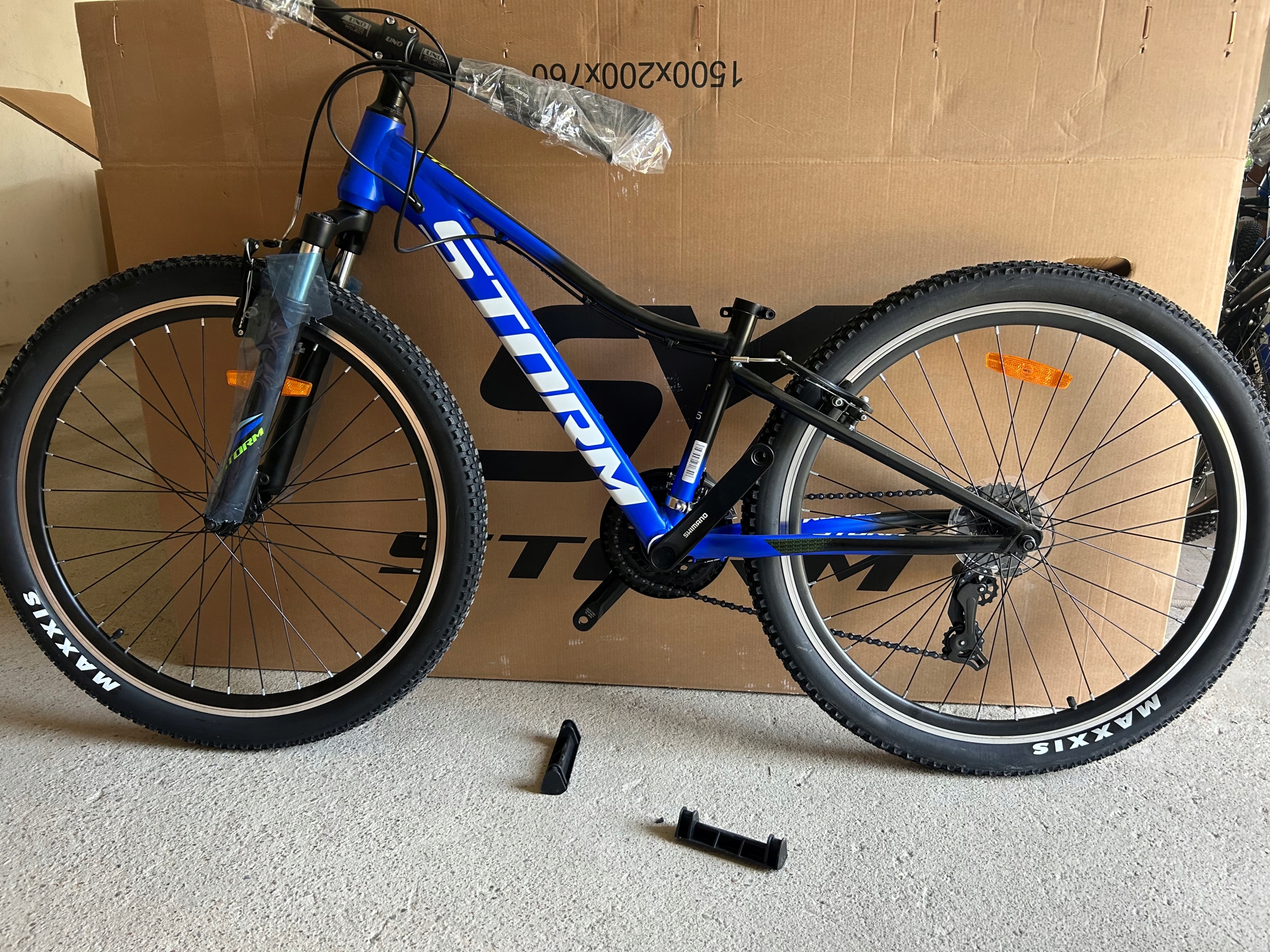 Rower Mtb Storm Shark 2VBR 27,5 rama 13 cali koło 27,5 " niebiesko-czarny