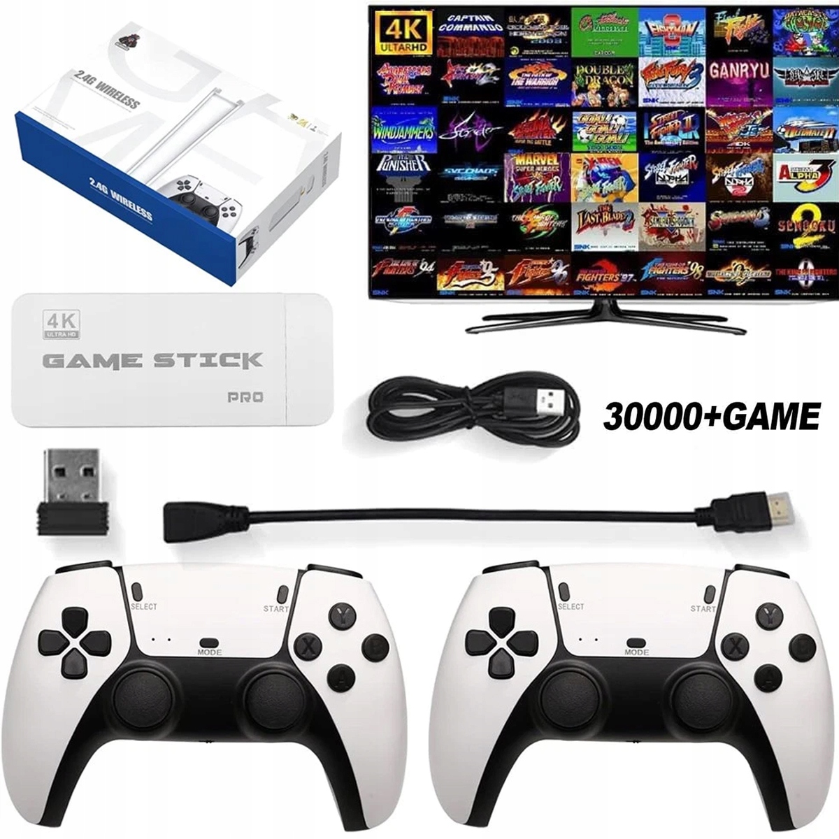 Konsola Gamingowa Retro M15 Hdmi 20000 Gier Tv 2 Kontrolery