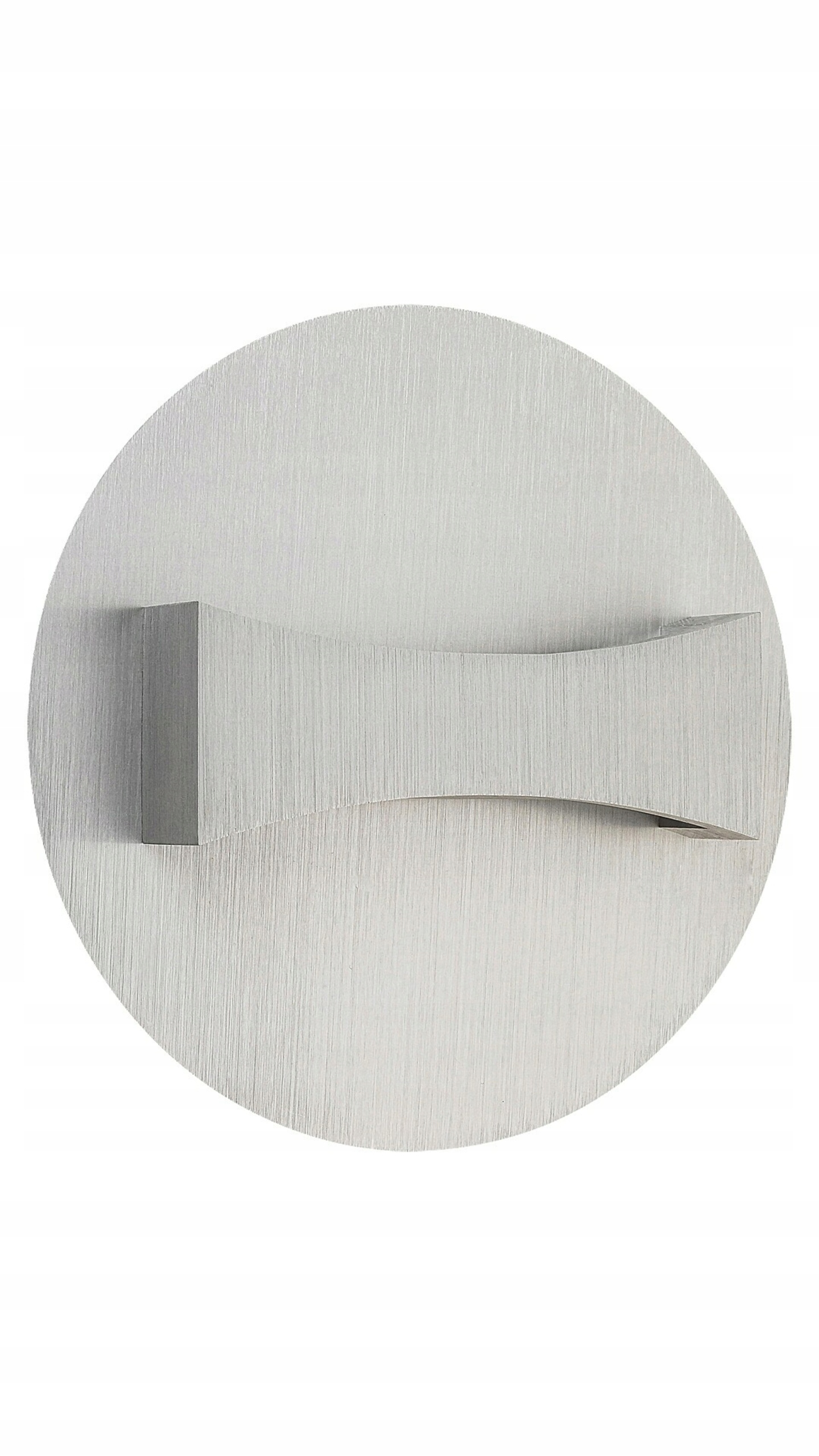 Rabalux Neville Led 6W nástenné svietidlo, brúsený hliník, 3000K, 220lm