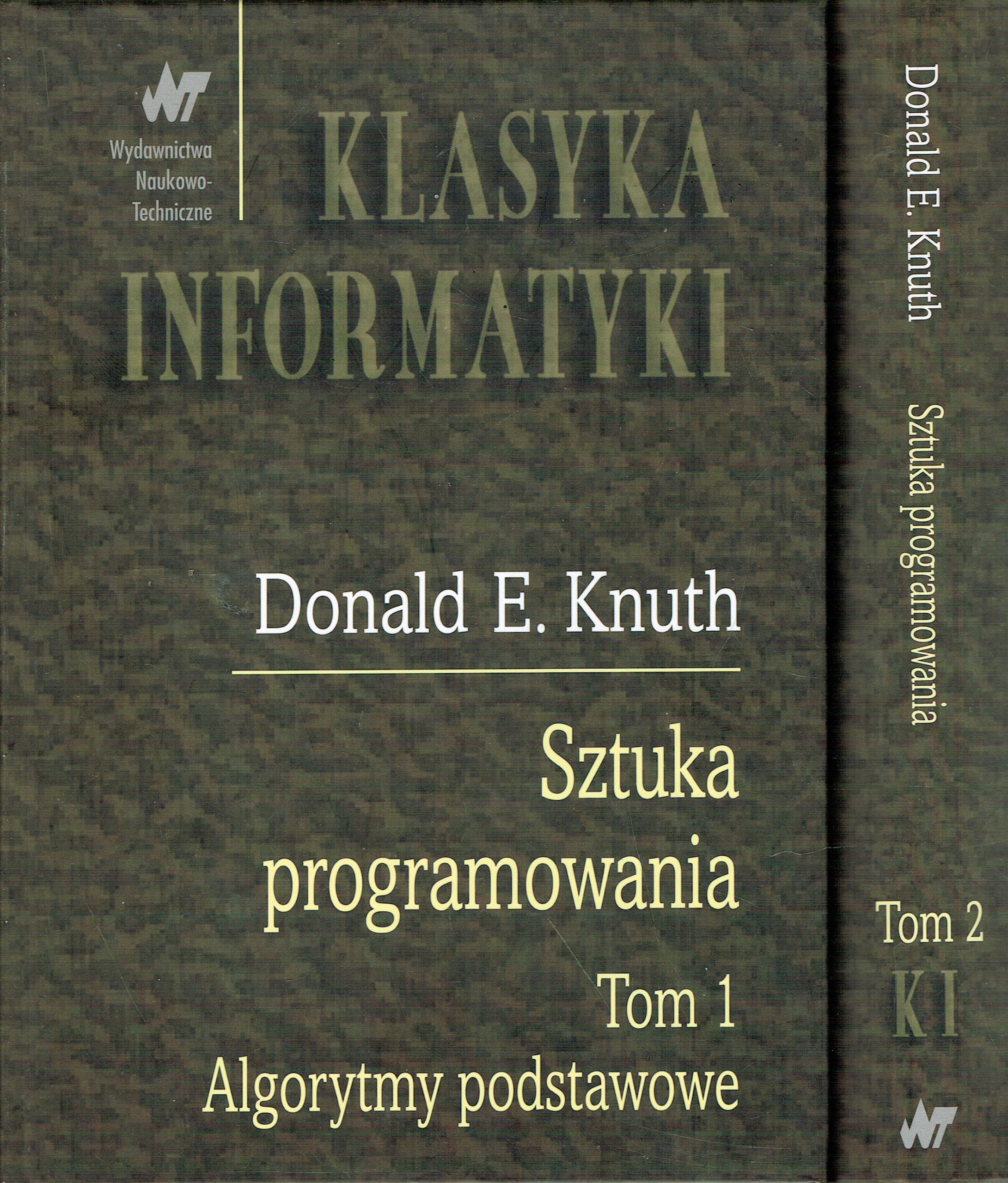 Knuth Sztuka programowania t.1-2 [algorytmy komputery programowanie] Nowa