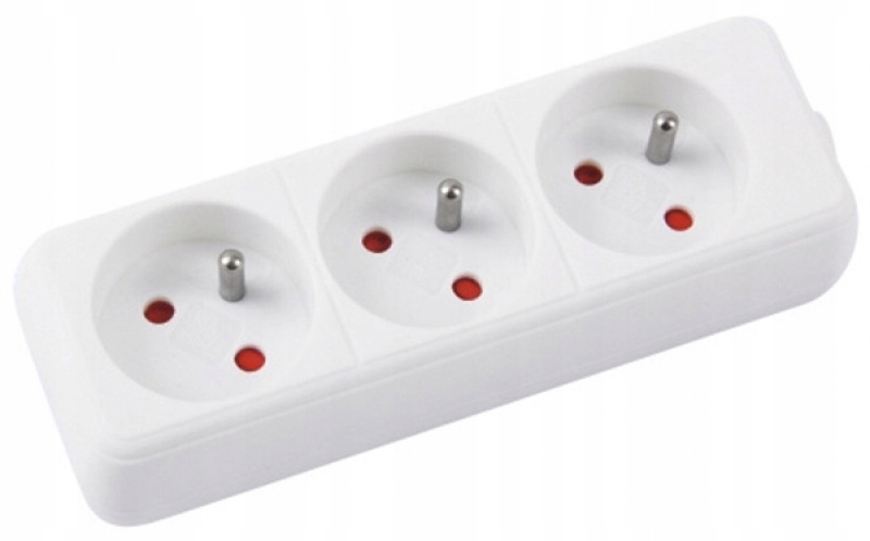 PRZEDŁUŻACZ OFFICE PRODUCTS 3 GNIAZDA 5M Z UZIEMIENIEM BIAŁY