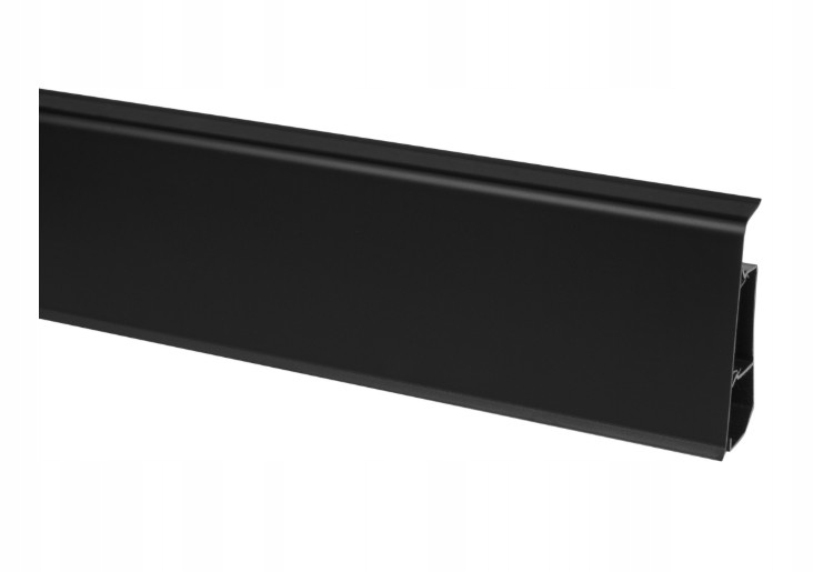 Listwa przypodłogowa Perfect Line czarny mat 73mm 250cm