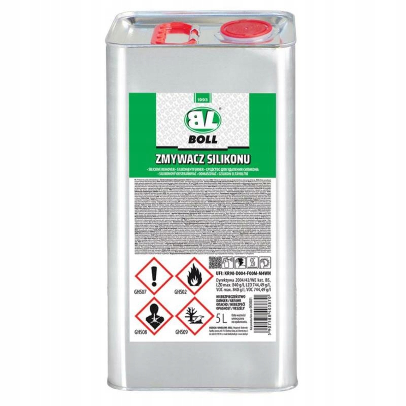 BOLL Zmywacz slikikonu 5L