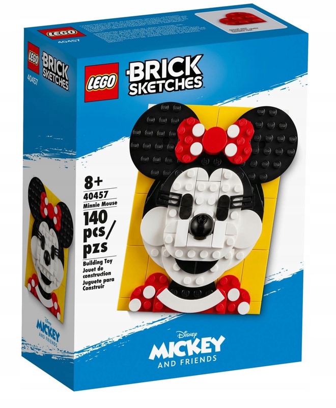 LEGO Brick Sketches Disney 40457 Myszka Minnie