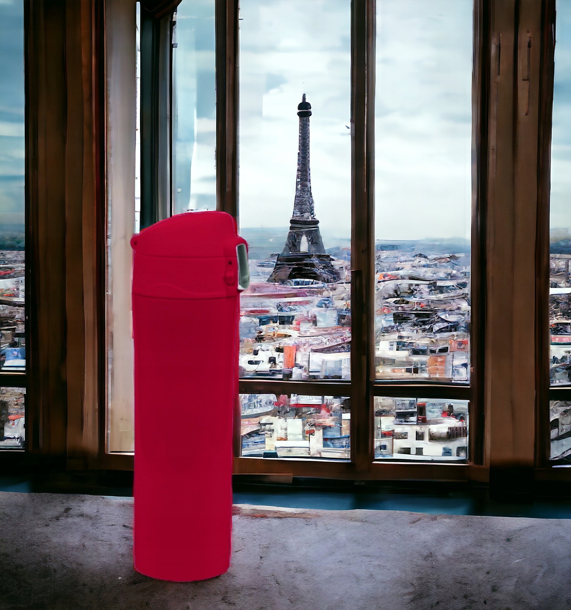 Kubek Termiczny jak termos do kawy na herbatę prezent z ustnikiem matowy Model Albox151