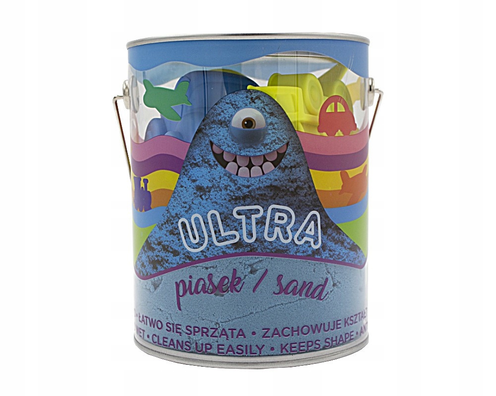 

Ultra Piasek kinetyczny 900g niebieski (pojazdy)